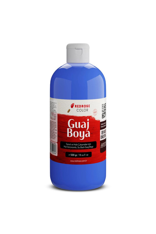 Mavi Guaj Boya 500Gr Sanatçılar, Öğrenciler, Yeni Başlayanlar İçin