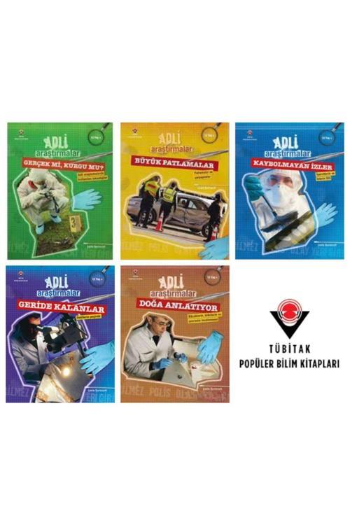 Tübitak Yayınları Tübitak Adli Araştırmalar Serisi 5 Kitap (12+ Yaş)