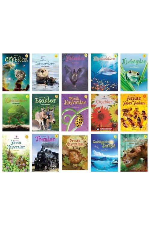 Tübitak Yayınları Tübitak Popüler Bilim Ilk Okuma Kitapları 15 Kitap Set (7+ Yaş) Set 1
