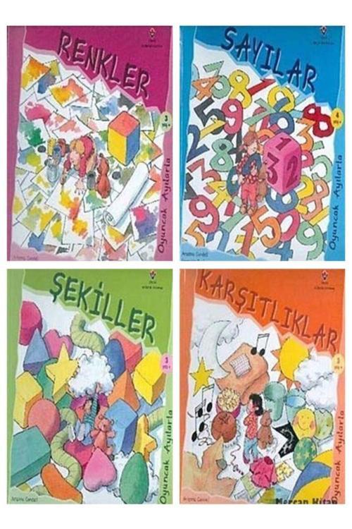 Tübitak Yayınları Tübitak Oyuncak Ayılarla Serisi (4 Kitap) 3+ Yaş