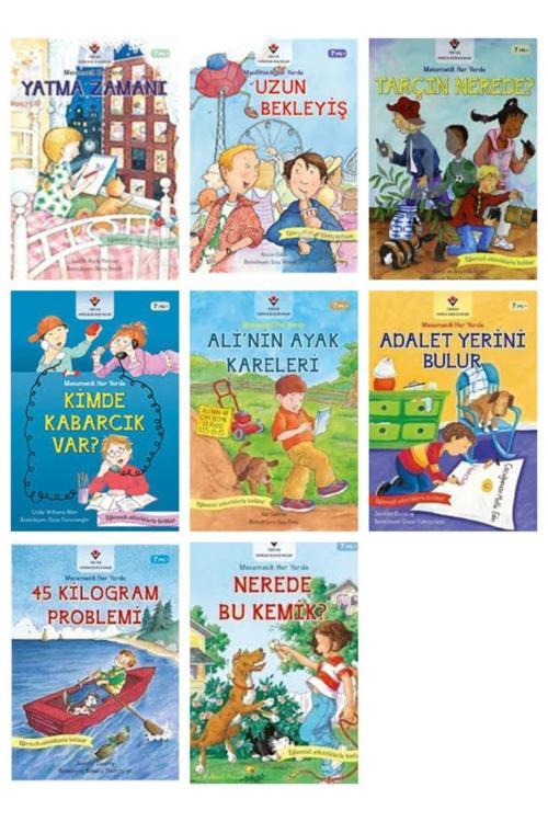 Tübitak Yayınları Tübitak Matematik Her Yerde 8 Kitap Set (7+ Yaş))
