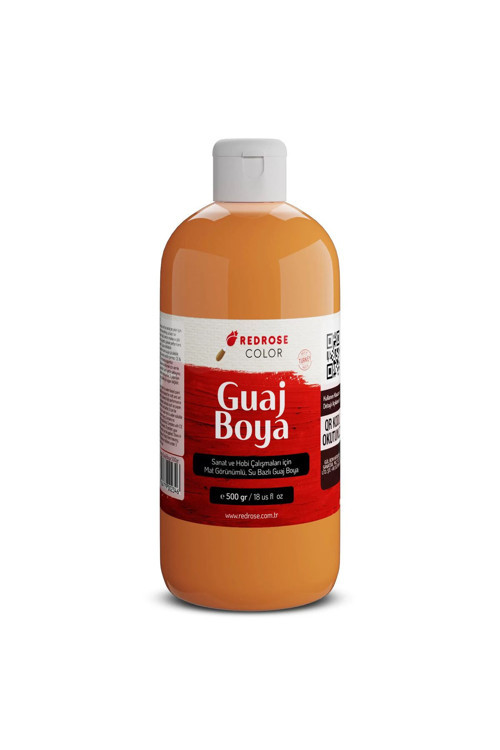 Turuncu Guaj Boya 500Gr Sanatçılar, Öğrenciler, Yeni Başlayanlar İçin