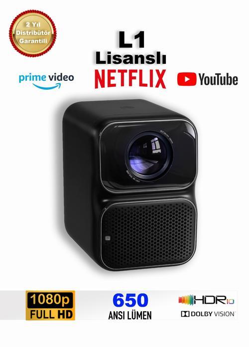 TT 650 Ansi Lümen L1 Lisanslı 1080p Linux OS Projeksiyon Cihazı