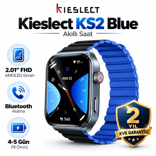 Ks2 Midnight Blue Akıllı Saat