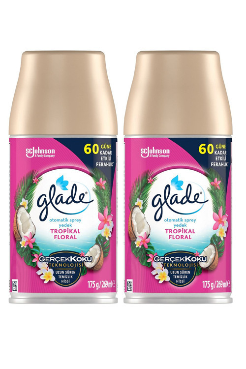 Oda Kokusu Yedek Sprey Tropikal Floral 2 X 269 Ml./175Gr.