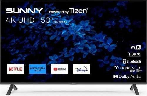 SN50FMN501 50" 126 Ekran Uydu Alıcılı 4K Ultra HD Tizen Smart LED TV