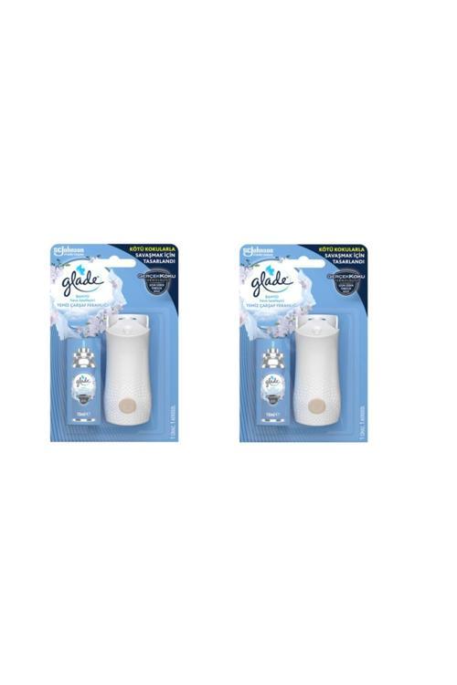 Banyo Hava Tazeleyici Temiz Çarşaf Ferahlığı 1 Cihaz 1 Aerosol 10 Ml X 2 Adet