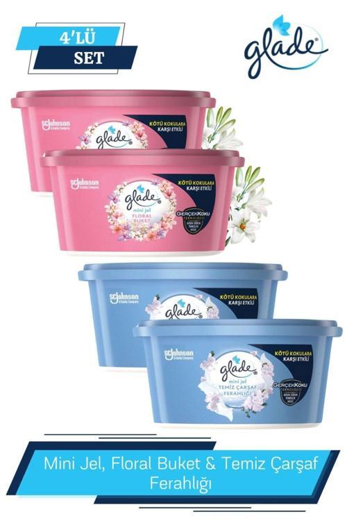 Mini Jel, Floral Buket & Mini Jel, Temiz Çarşaf Ferahlığı