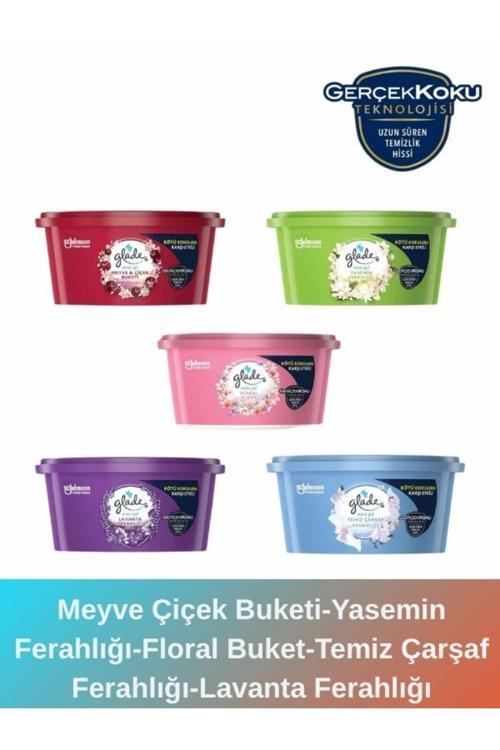 Hava Tazeleyici Mini Jel Tüm Çeşitler 70 G X 5 Adet