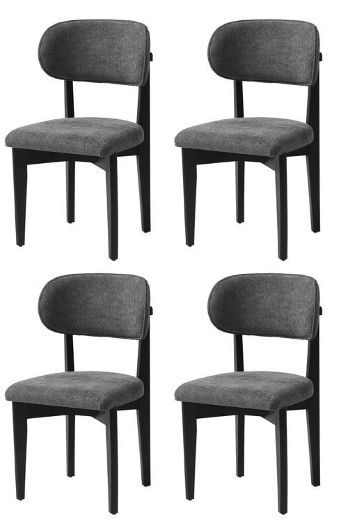 Nergis Sandalye Ahşap Gürgen 4 Lü Set Cafe,Restaurant,Mutfak,Salon,Yemek Odası Sandalyesi 