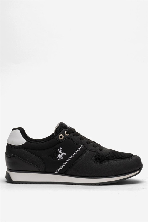 Erkek Günlük Casual Sneaker Ayakkabı Leona SİYAH-BEYAZ