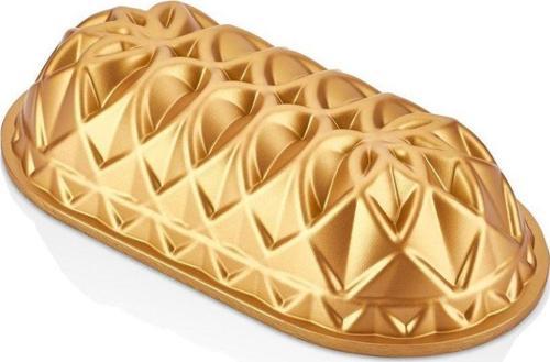 Tutku 30x15x7 Cm Baton Döküm Kek Kalıbı GOLD