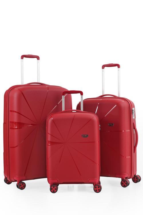 ÇÇS 5264 Polipropilen 3 lü Valiz Seti