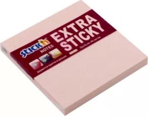NotKğt.Stickn 76X76 Ext.Yapışknlı  Pastelpembe 90Yp