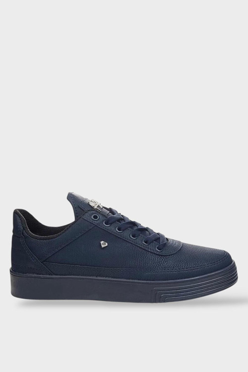 Erkek Günlük Yumuşak İç Astarlı Şık Sneaker Spor Ayakkabı LACİVERT