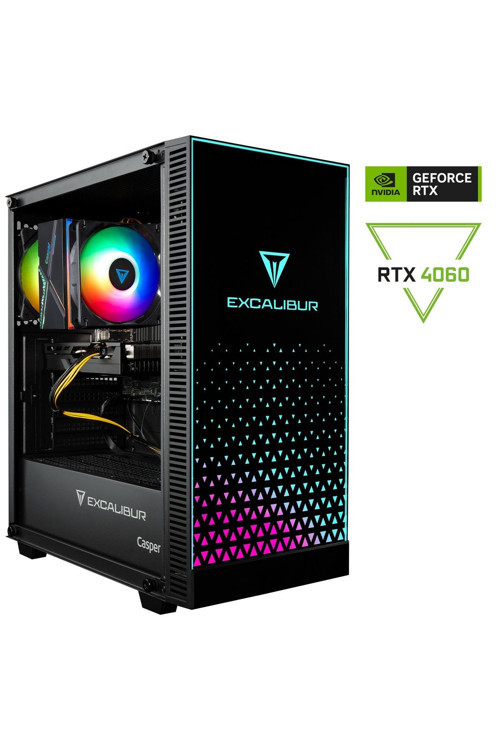 Excalibur E65L.144F-Dfb0X-0Hd Core İ5-14400F 32Gb Ddr5 Ram 1Tb Ssd Rtx 4060 Dos Masaüstü Bilgisayar