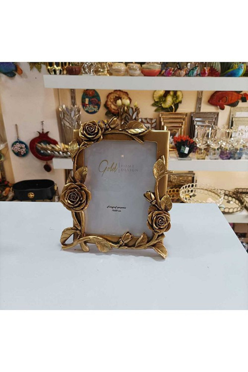 Fotoğraf Çerçevesi Gül Desenli 15x20
