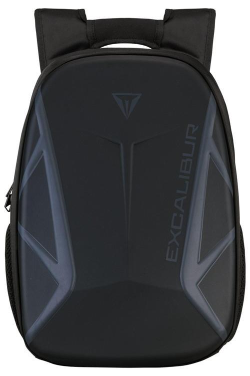 Excalibur 16" Siyah Laptop Sırt Çantası (Gri Logolu)