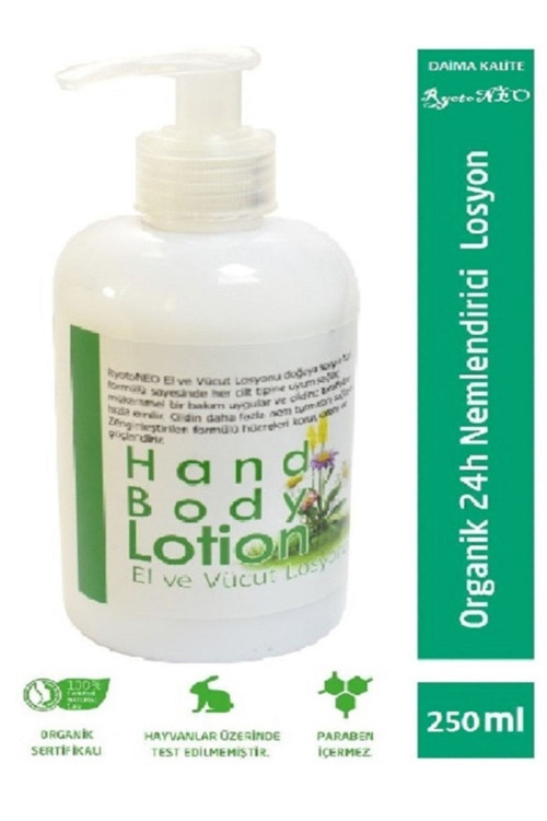 Organik El Ve Vücut Losyonu 250 Ml.