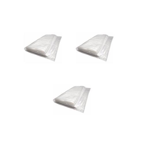 Vakumsuz Şeffaf Çift Kişilik Yatak Baza Saklama Taşıma Kılıfı Poşeti Torbası - 200x250 Cm. - 3 Adet
