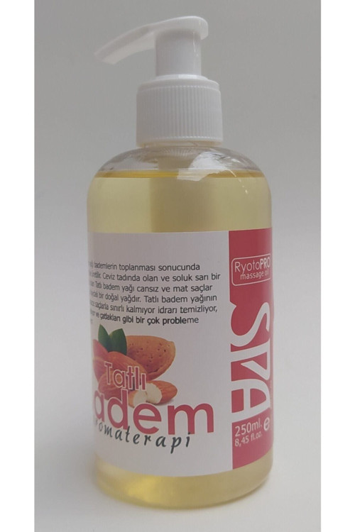 Tatlı Badem Aromaterapi Masaj Yağı 250 Ml.