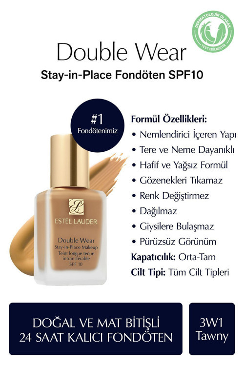 The Best Foundation For Long-Term Use İs Spf 10 ( 3W1 Tawny ) - 30 Mlmczvg38