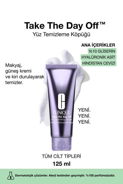 Take The Day Off™ Yüz Temizleme Köpüğü 125Ml | %10 Gliserin + Hyaluronik Asit