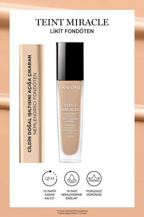 Teint Miracle Likit Fondöten 045 Sable Beige 3614271438058
