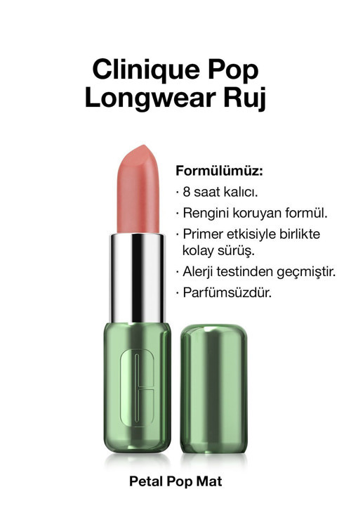 Pop Longwear™ Gün Boyu Kalıcı Ruj - Renk: Blush Pop 3.9G | Mat Bitiş