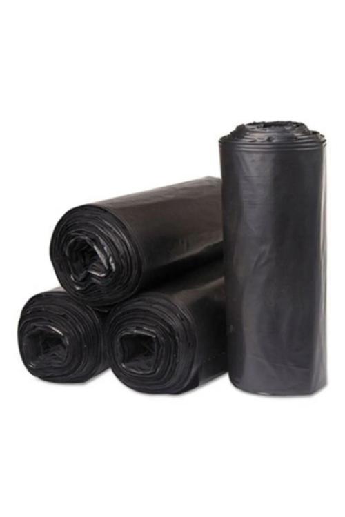 1 Rulo 20 Adet Siyah Standart Orta Boy Ekstra Kalın Çift Kat 13 Mc 55X60 80 Gram Max. 30 Lt.