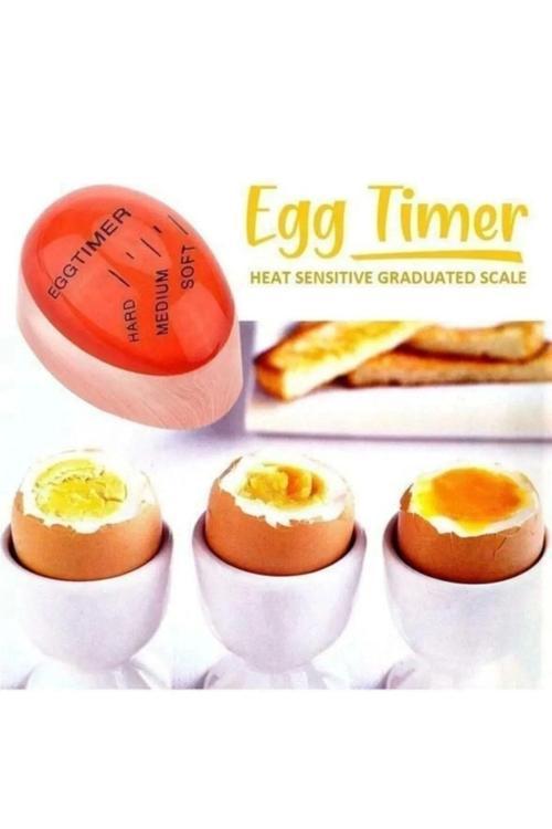 Dublör Yumurta Zamanlayıcı Egg Timer Pişirme Haşlama Süresi Aparatı Zaman Ayarlama Göstergesi 1 Adet