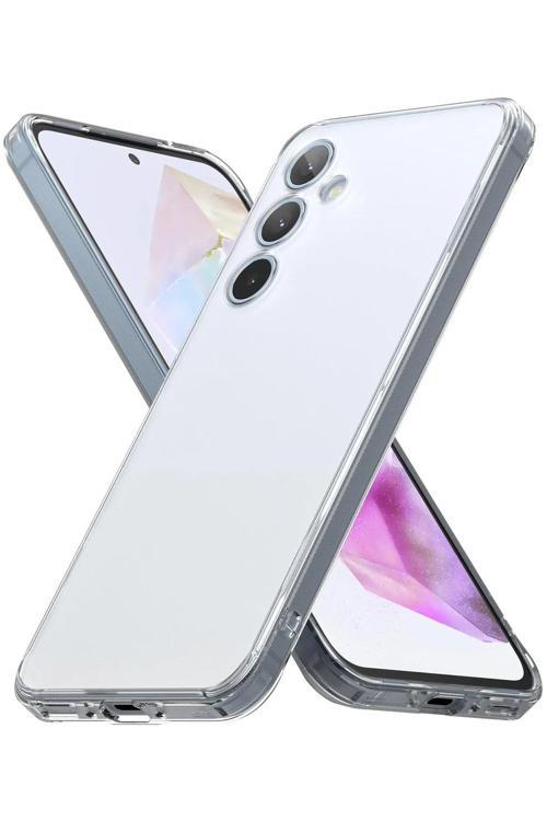 Samsung Galaxy A14 Kılıf Süper Silikon Şeffaf