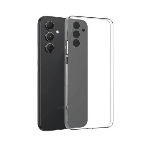 Samsung Galaxy A54 Kılıf Süper Silikon Şeffaf