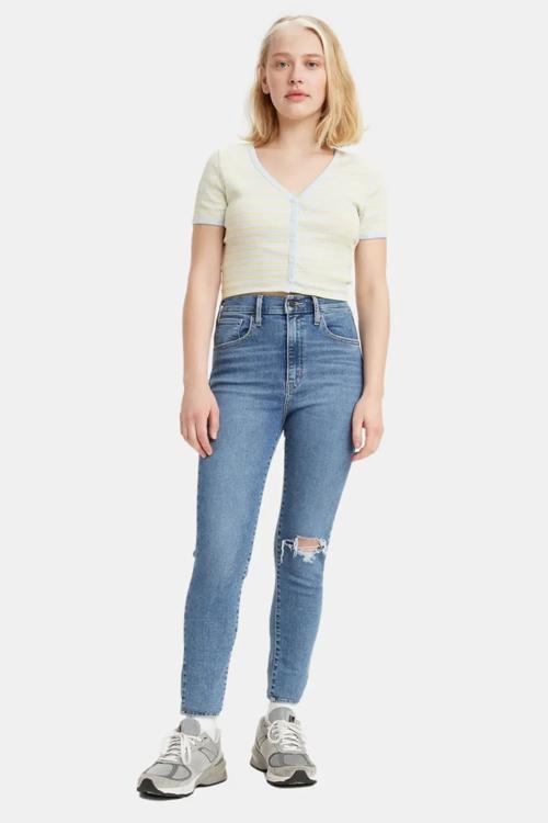 Kadın Yüksek Bel Mile High Skinny Jeans Kot Pantolon - 22791-0230