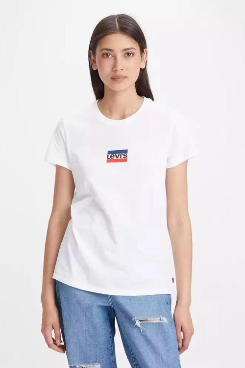 Kadın The Perfect Tee Olympic Mini Logo T-shirt -  A2086-0196