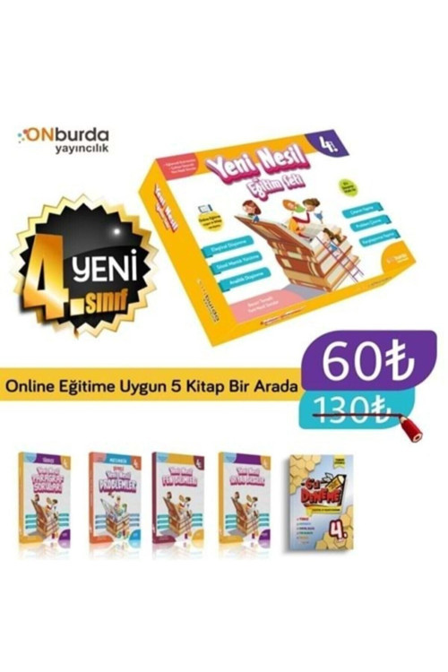 Onburda Yayınları 4.Sınıf Yeni Nesil Eğitim Seti