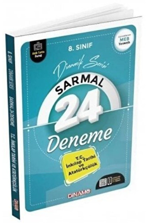 Dinamo Yayınları 8. Sınıf T.C. İnkılap Tarihi Ve Atatürkçülük Sarmal 12 Deneme