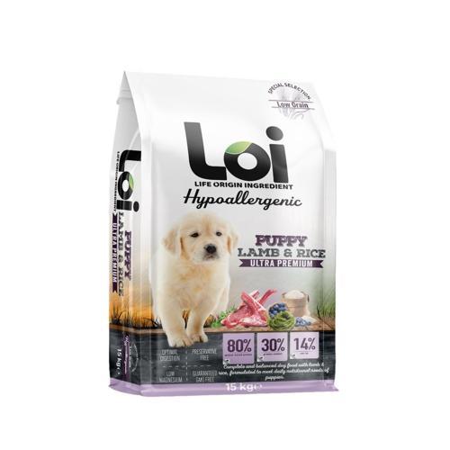 Loi Hipoalerjenik Yavru Köpek Maması Kuzu Etli 15 Kg