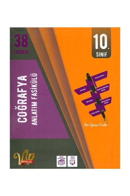 Vip Yayınları Vip 10. Sınıf Coğrafya Konu Anlatım Fasikülü