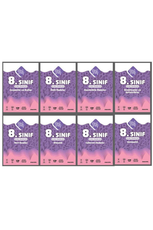 Yok Yok Yayınları Lgs Matematik 8-Kitap Set