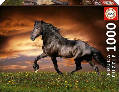 19555 - 1000 Parça Koşu Atı Puzzle - Trotting Horse