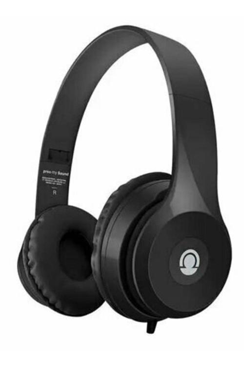 My Sound Ms34 S X-Bass Kablolu Kulak Üstü Kulaklık Siyah