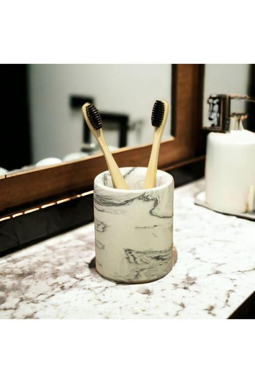 Banyo Seti Diş Fırçalık, Diş Macunluk, Makyaj Organizeri,Kalemlik