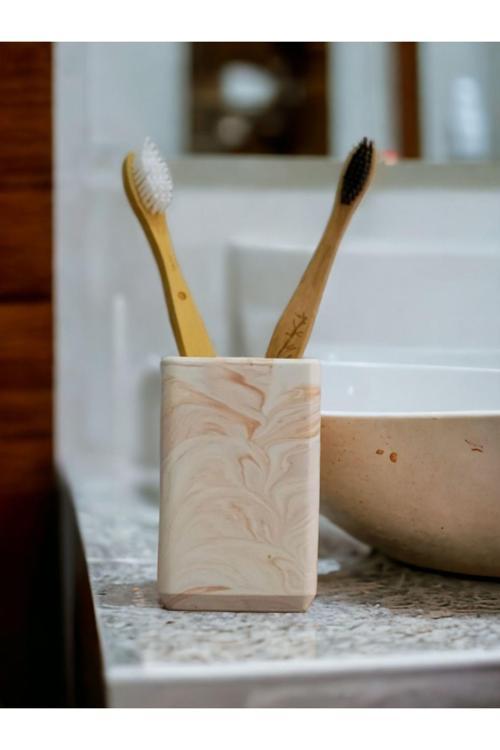 Banyo Seti Diş Fırçalık, Diş Macunluk, Makyaj Organizeri,Kalemlik