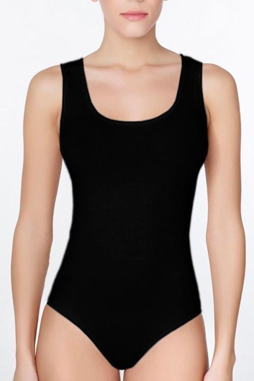 Bayan Geniş Askılı Çıtçıtlı Body 761