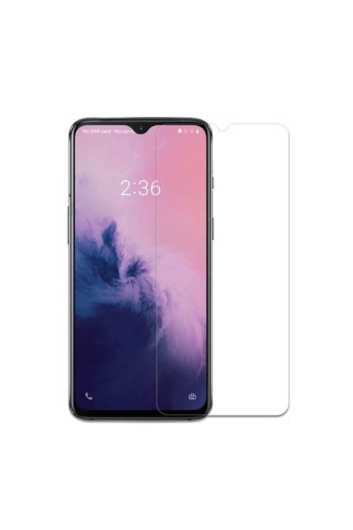 Oneplus 7T Uyumlu Tempered Kırılmaz Cam Ekran Koruyucu - Şeffaf