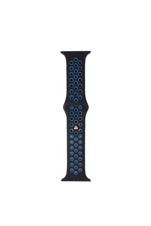 Ally Iwatch Se 6-5-4 44Mm 1-2-3 42Mm Uyumlu Kayış Kordon Nike Style Soft Silikon