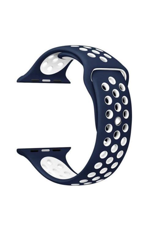 Ally Iwatch Se 6-5-4 44Mm 1-2-3 42Mm Kayış Kordon Nike Style Soft Silikon