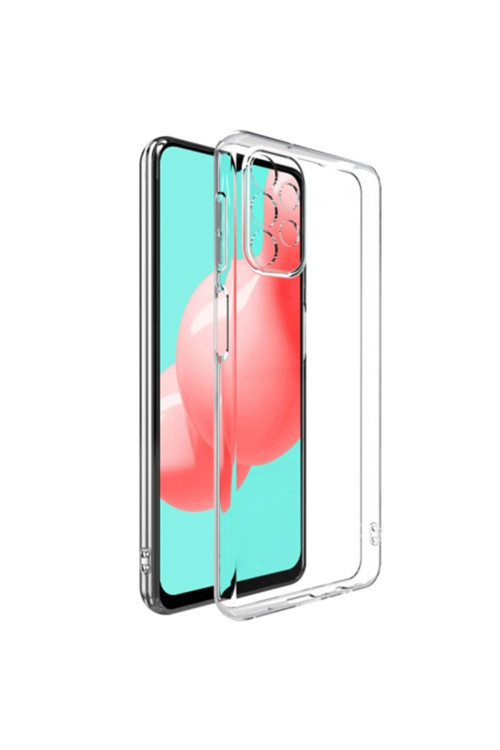 Samsung Galaxy A32 Ultra Ince Soft Tpu Şeffaf Silikon Kılıf Şeffaf