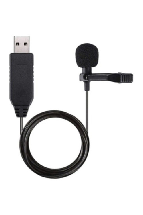 Ally Usb Kablolu Yaka Mikrofonu Bilgisayar Pc Notebook Için Profesyonel Mikrofon Al-34435